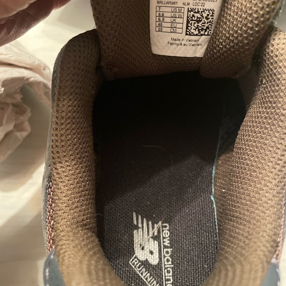 New Balance Men’s 9060 Dark Moss Sneakers - Picture 14 of 16